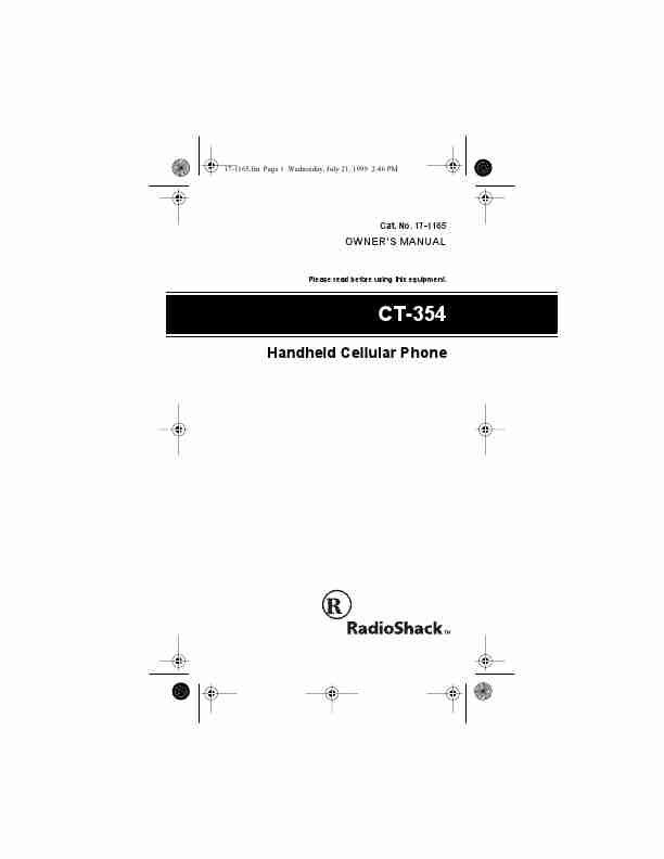 Radio Shack Cell Phone CT-354-page_pdf